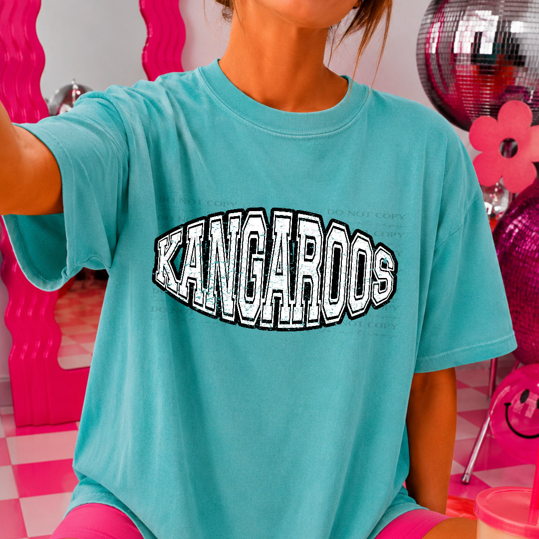 Kangaroos simple grunge (Caplinger) DTF transfer