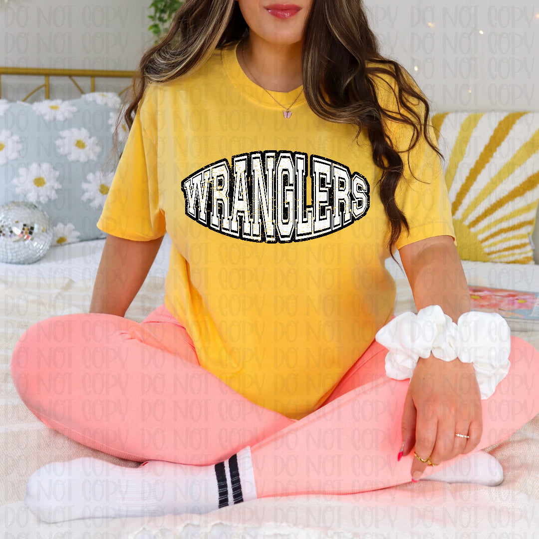 Wranglers Simple Grunge (Caplinger) DTF transfer