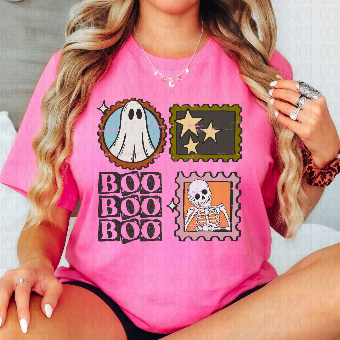 Boo frame collage (Saved) DTF transfer