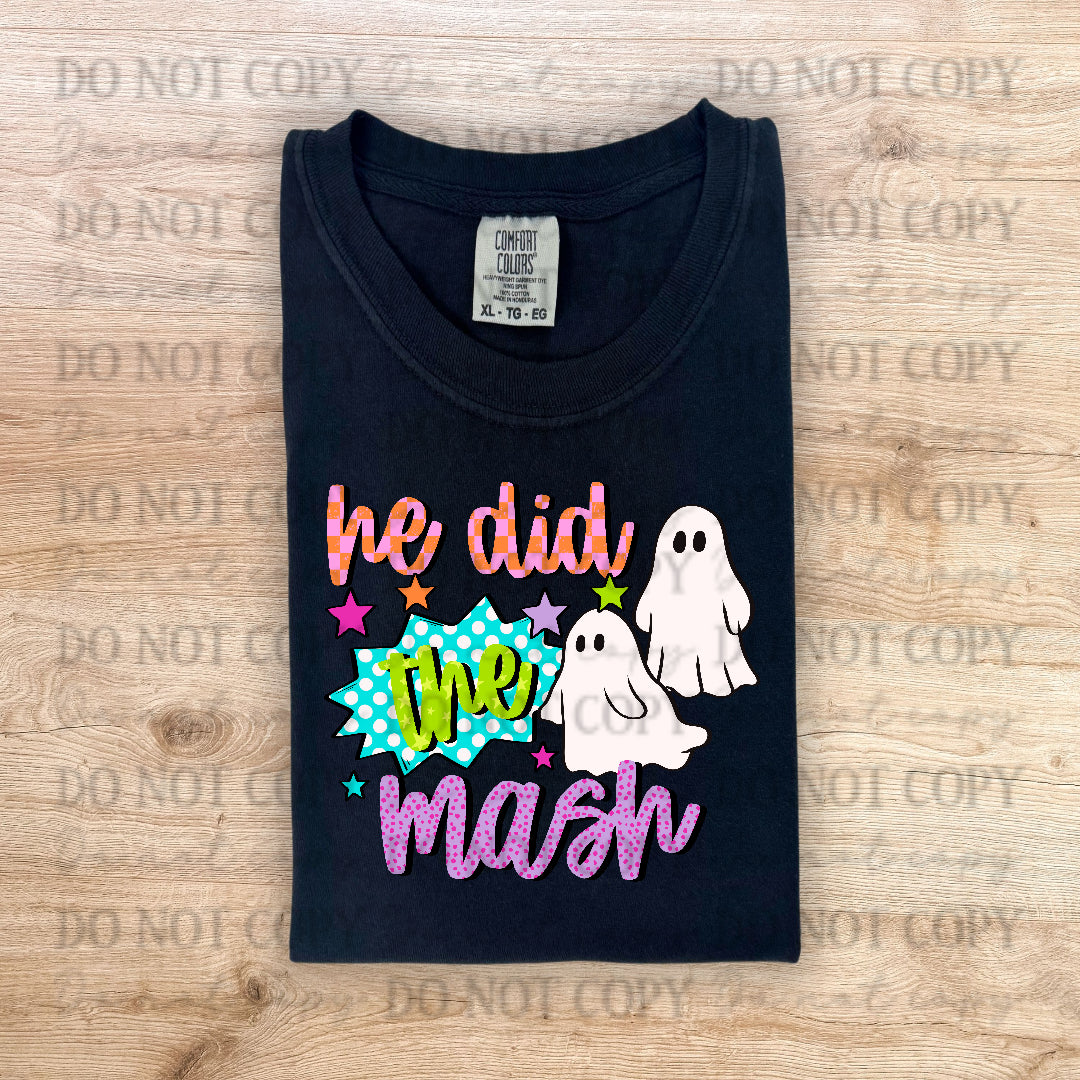 He did the mash-2 ghosts (Carter) DTF Transfer