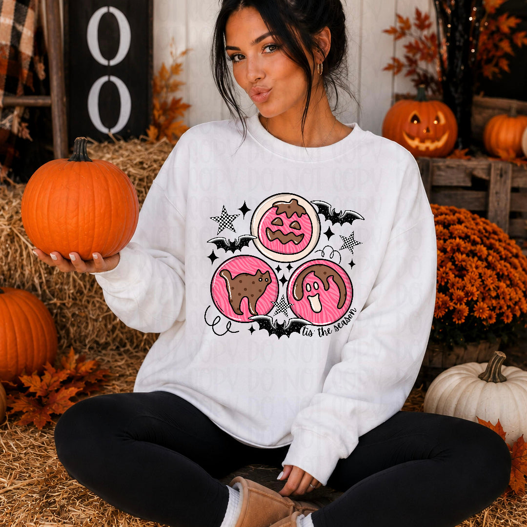Tis the season pink sugar cookie (Texan) DTF Transfer