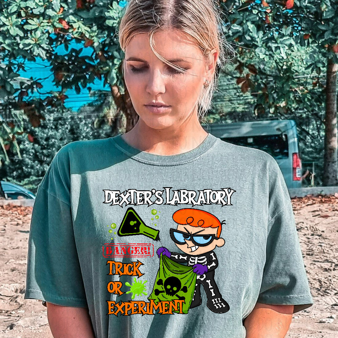 Trick or experiment (Ink) DTF Transfer