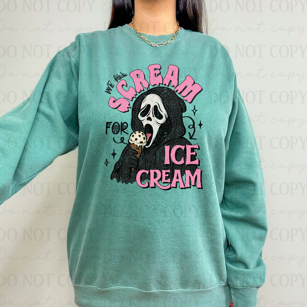 We all scream for ice cream (Scarlow) DTF Transfer