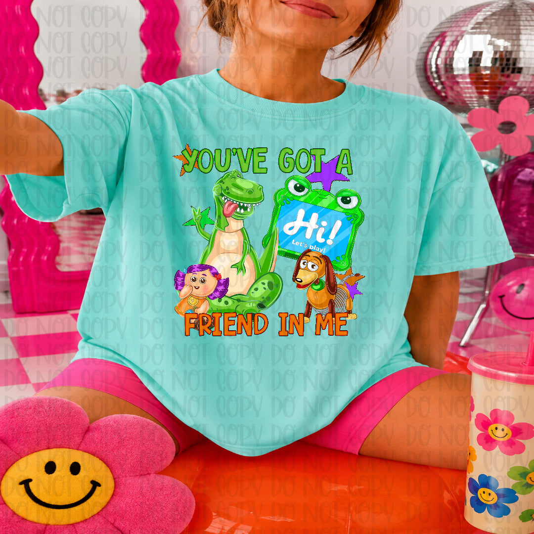 Friend in me dino (Divine) DTF Transfer