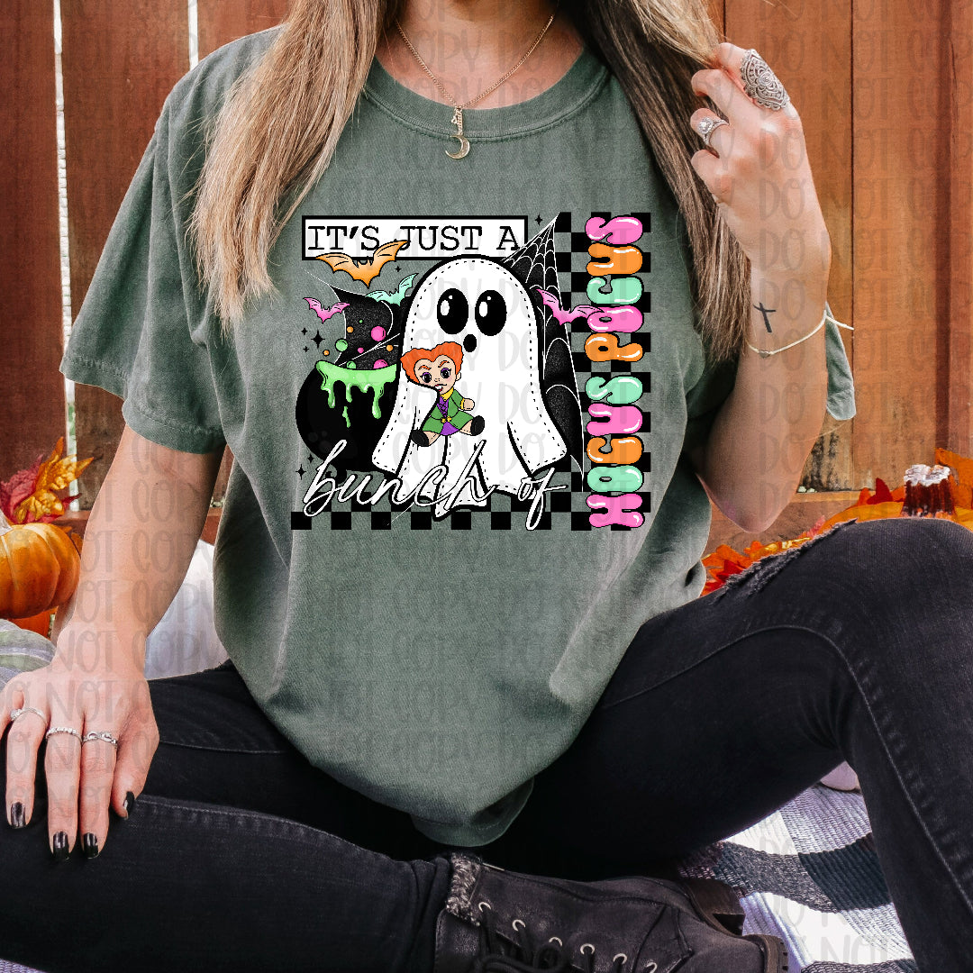 It's just a bunch of HP ghostie and doll (Kai) DTF Transfer