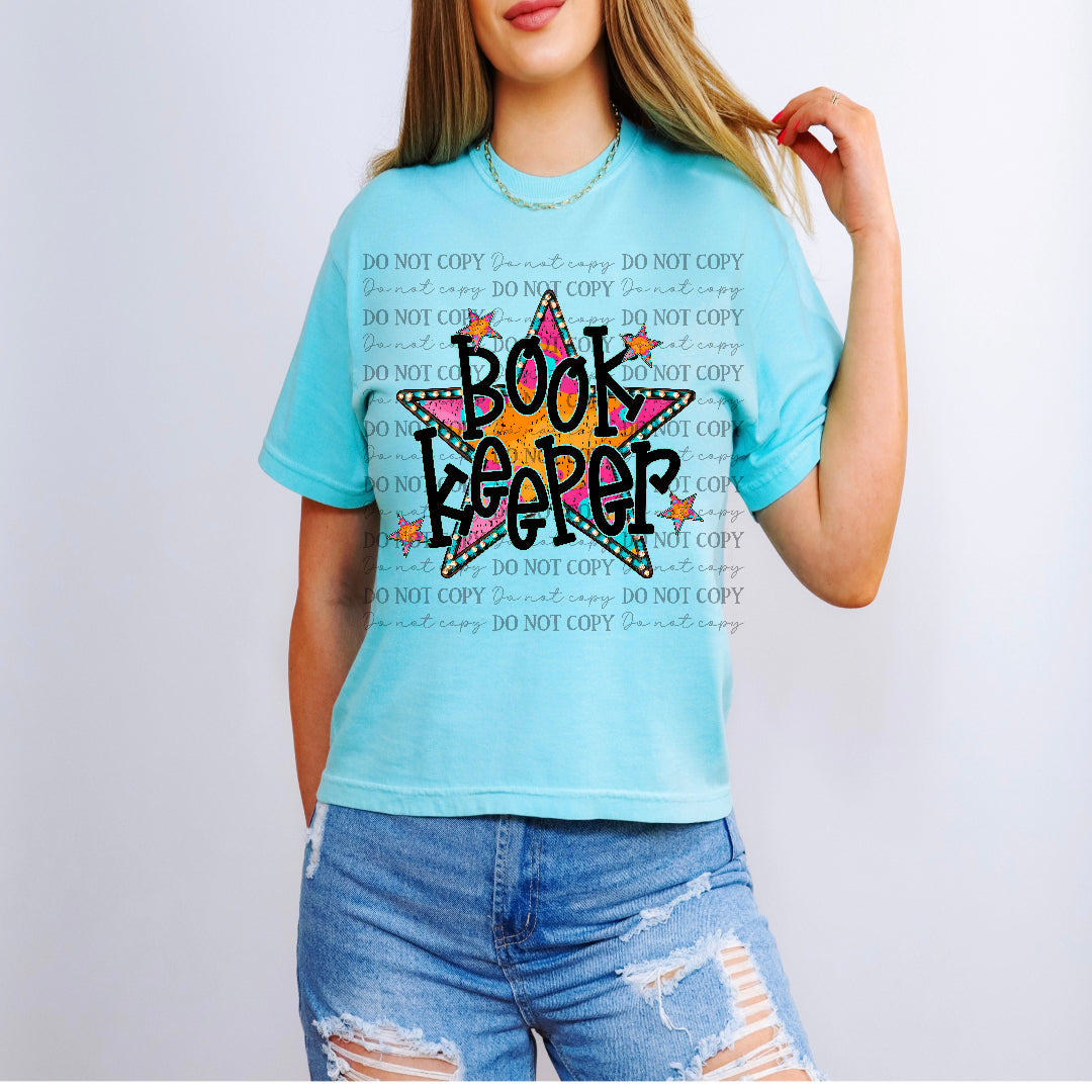 book keeper walk of fame careers (city) DTF Transfer
