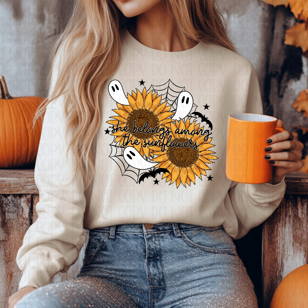 She belongs amount the sunflowers (Lyttle) DTF Transfer