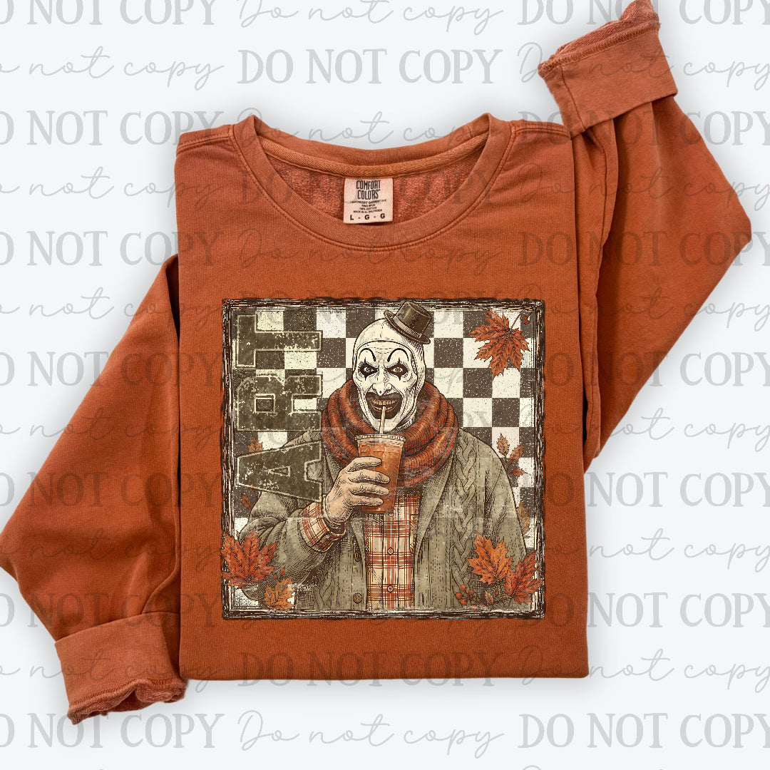 Clown vintage fall (NDC) DTF transfer