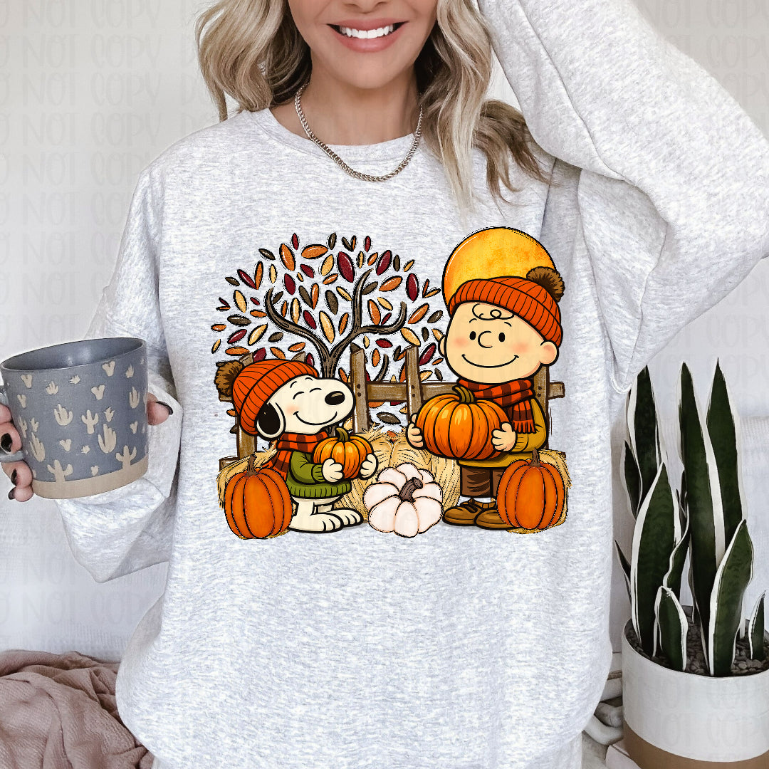 CB and snoop pumpkin patch (VP) DTF transfer