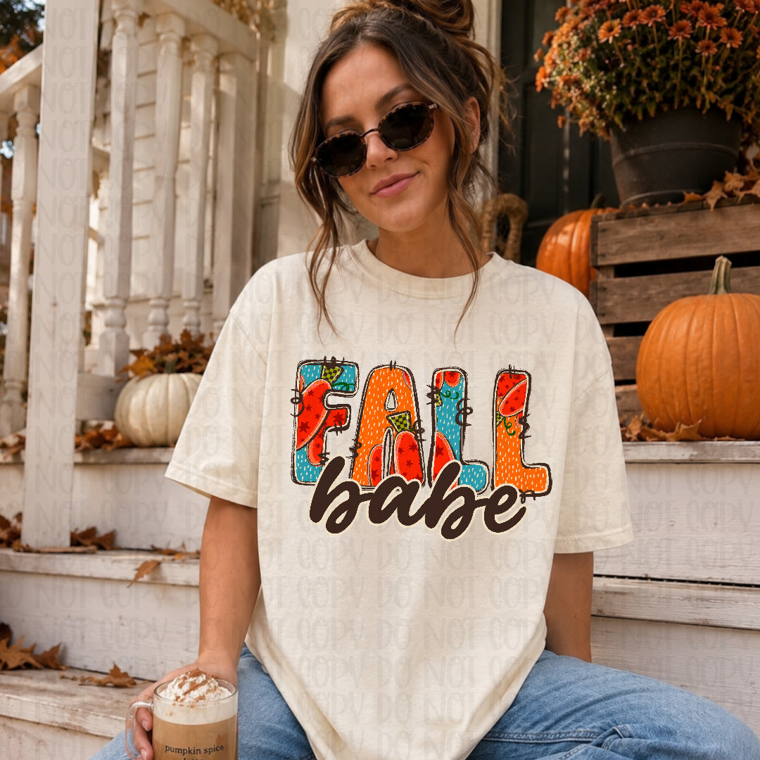 Fall babe (C's) DTF Transfer