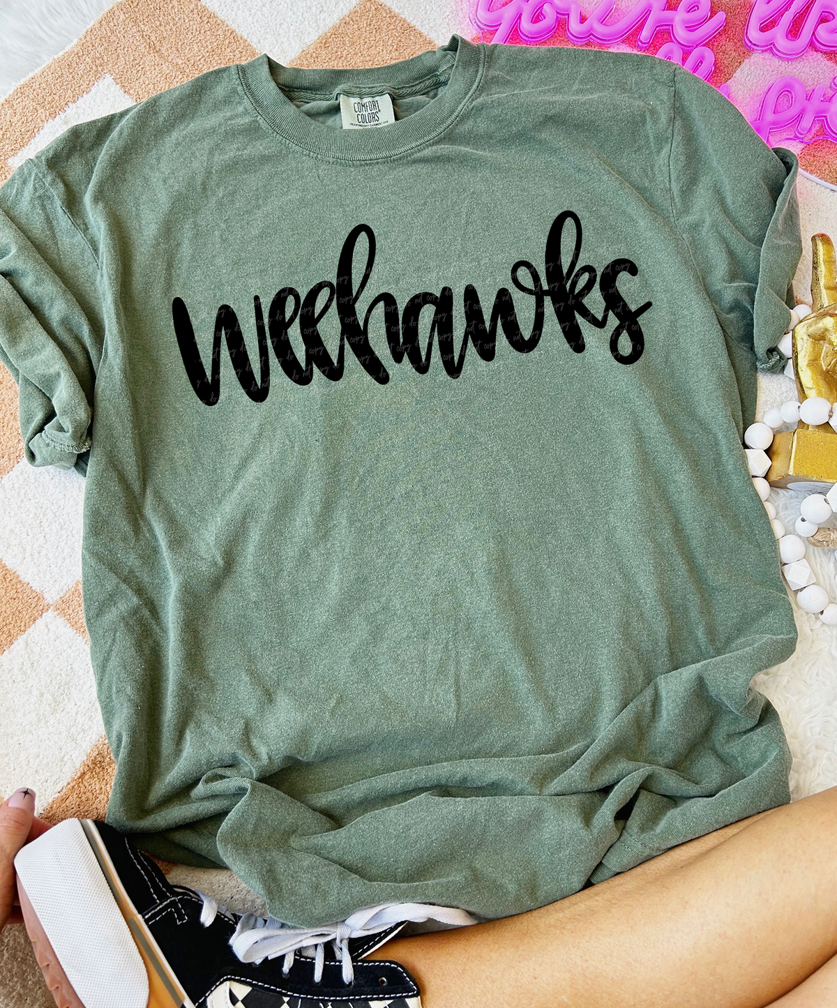 Weehawks Hand Lettered 54176 DTF transfer
