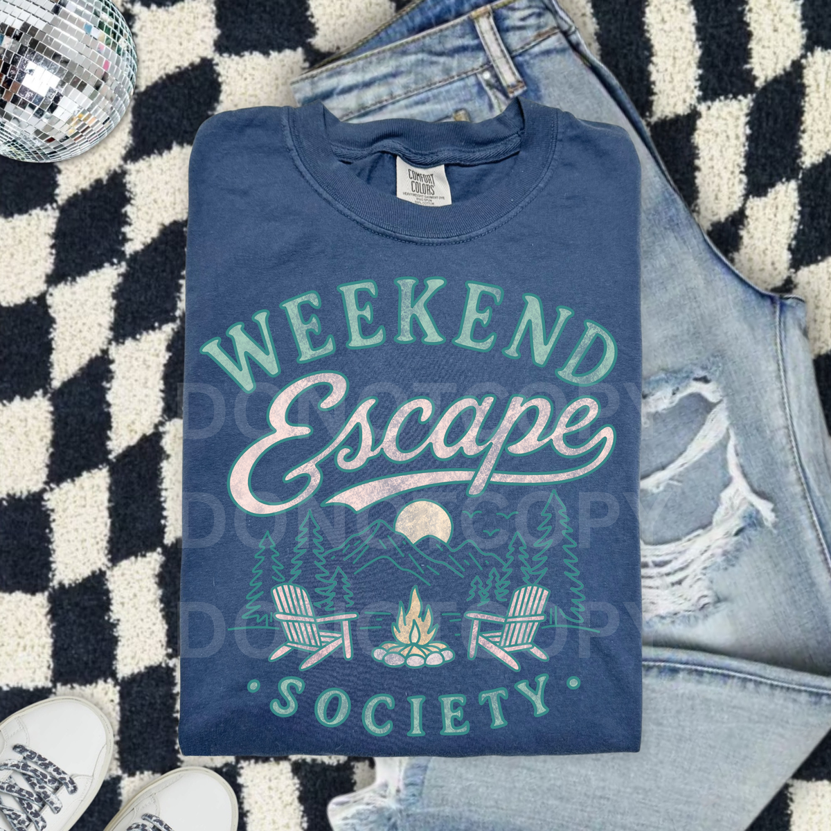 Weekend escape society (CSG) DTF Transfer