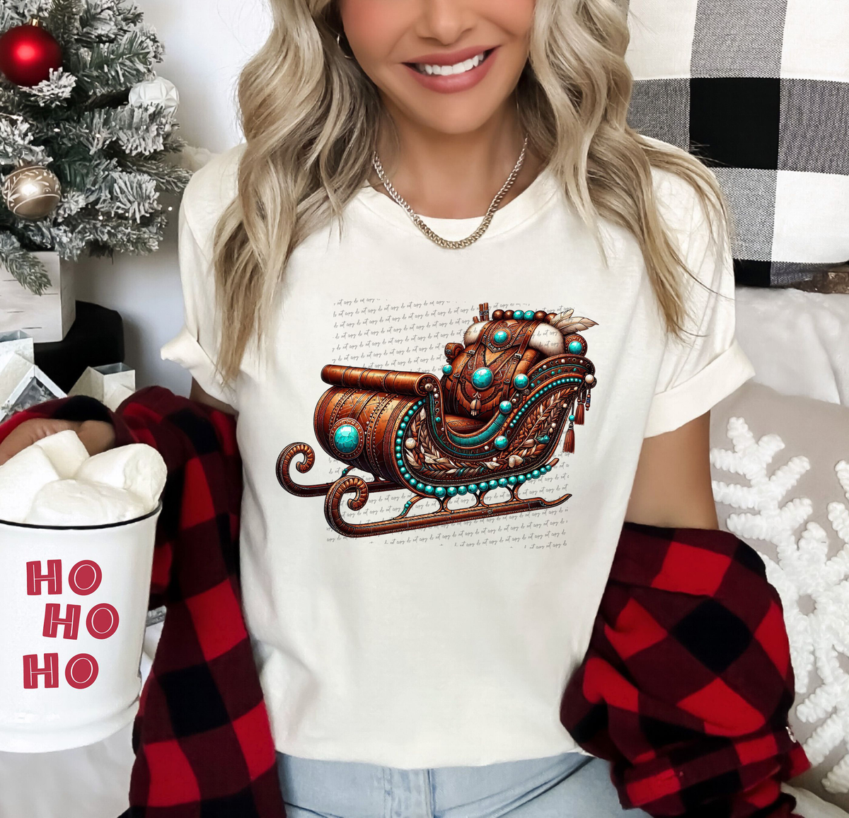 Western Sleigh 57419 DTF transfer