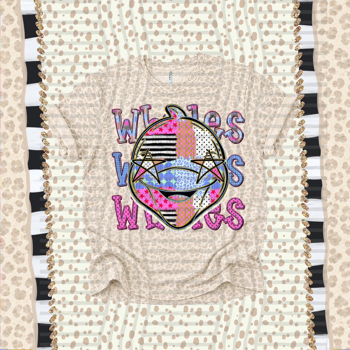 Whales-Dolly Doodle Print (Caplinger) DTF Transfer