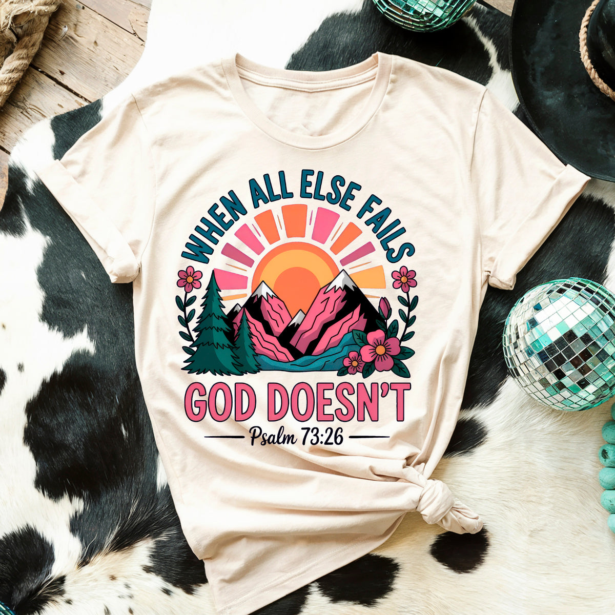 When all else fails god doesn't 103485 DTF transfer