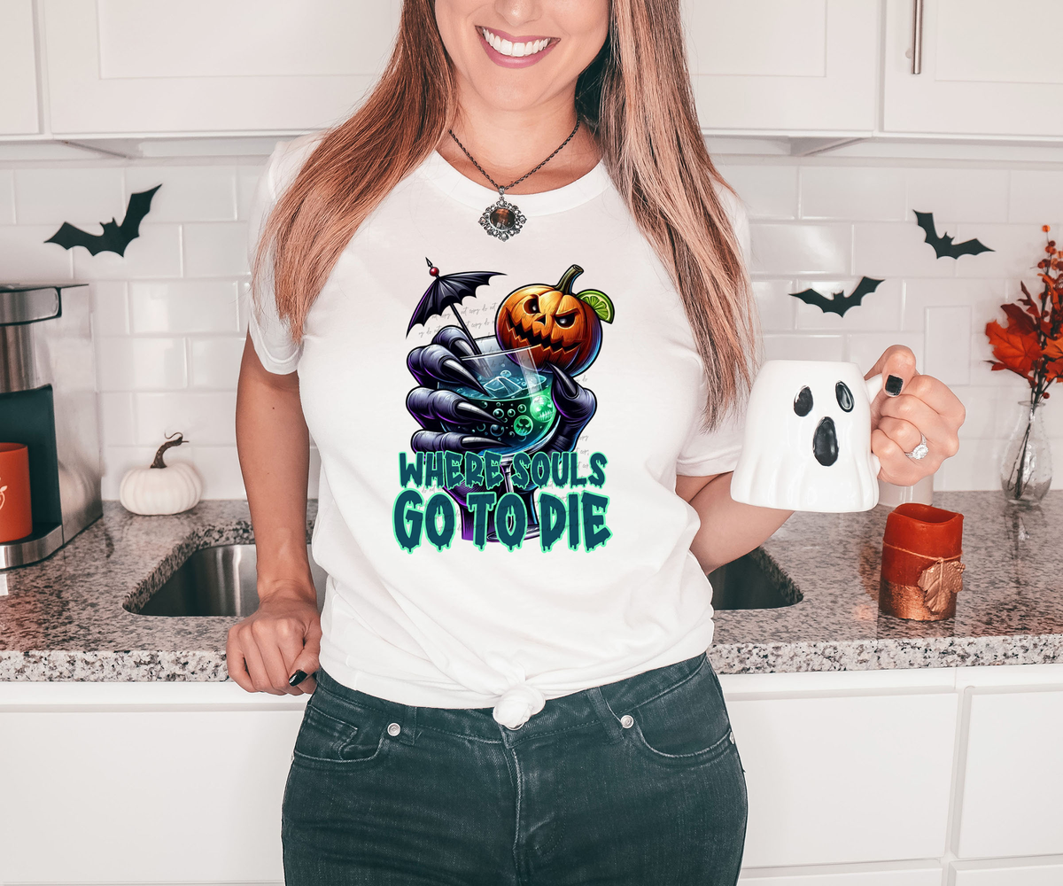 Where Souls Go To Die 46338 DTF transfer