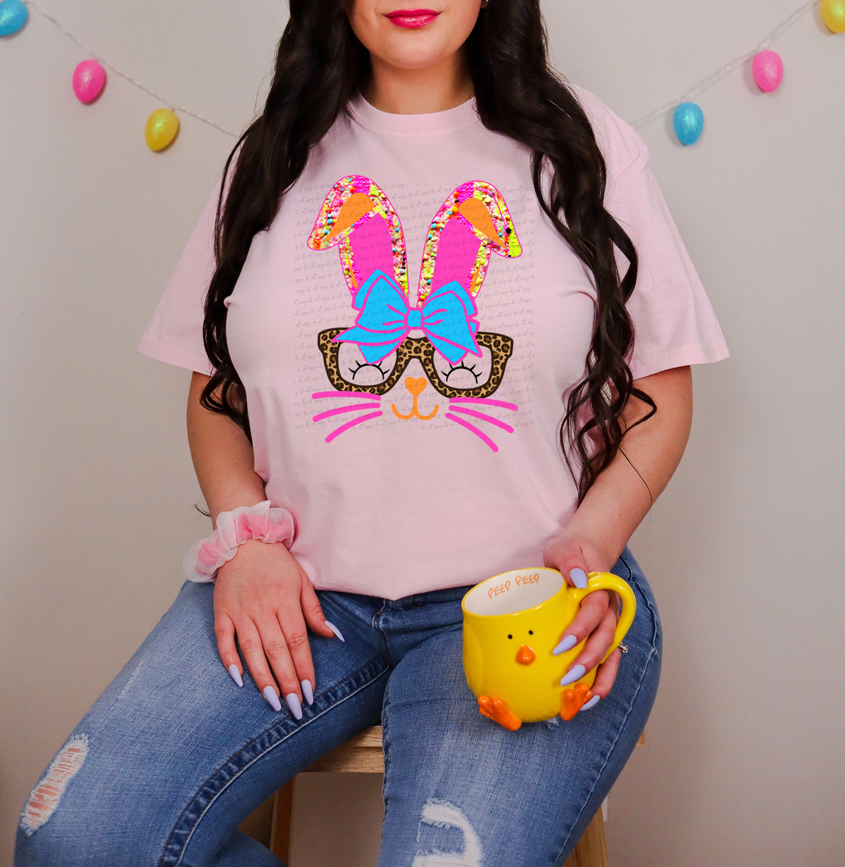 Whimsy Bunny 86121 DTF Transfer