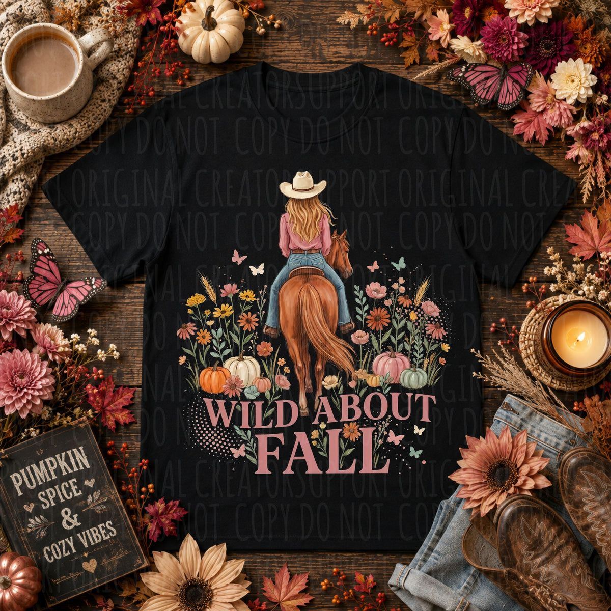 Wild about fall (Starlight) DTF Transfer
