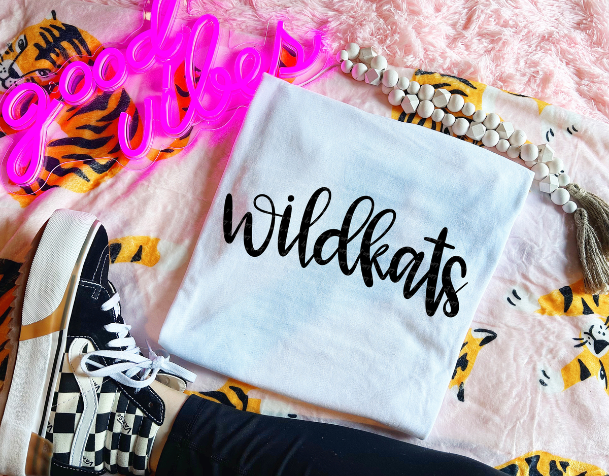 Wildkats Hand Lettered 54180 DTF transfer