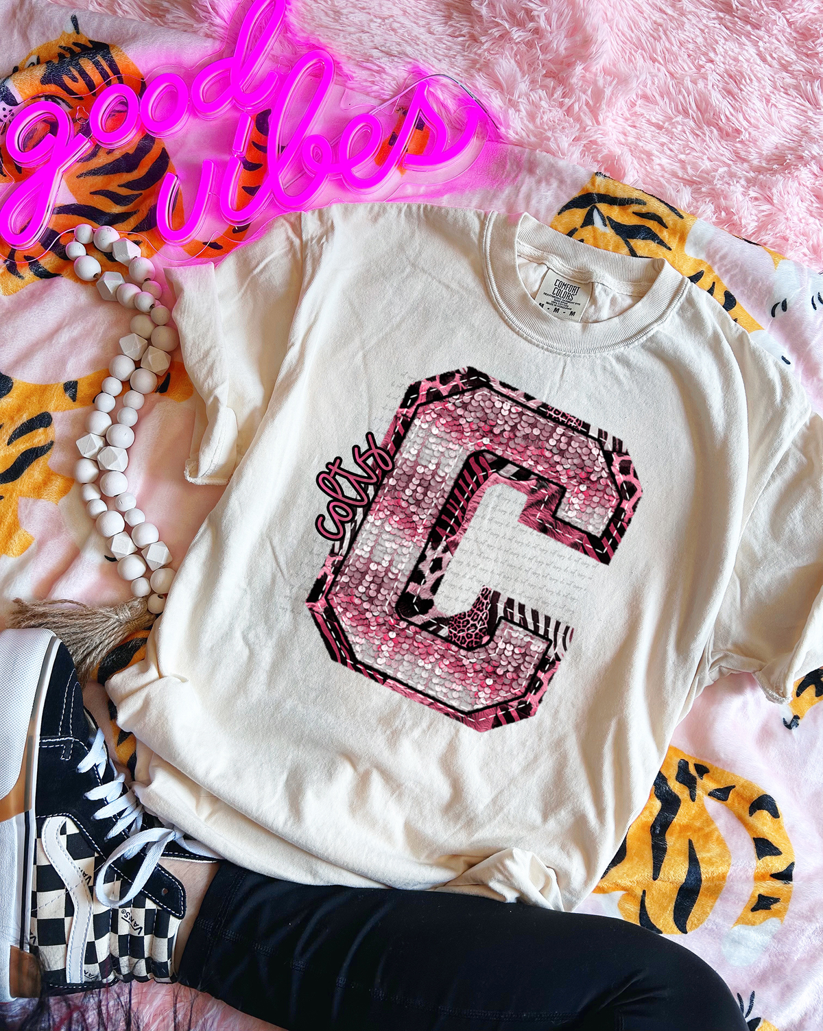 Wildpink Colts C Sequins 74866 DTF Transfer