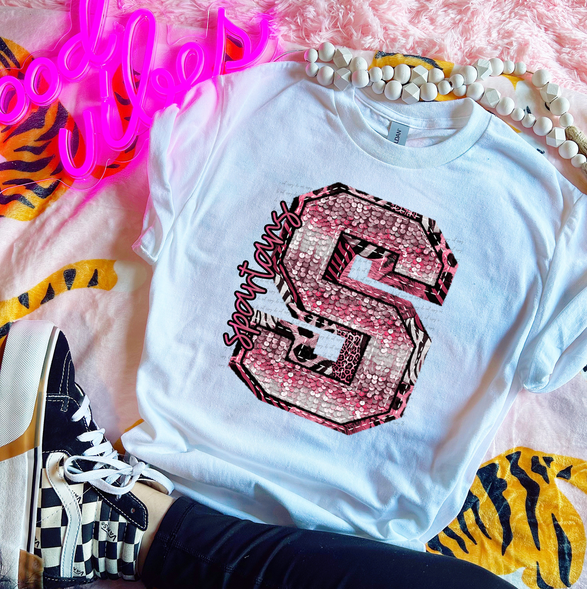 Wildpink Spartans S Sequins 74911 DTF Transfer