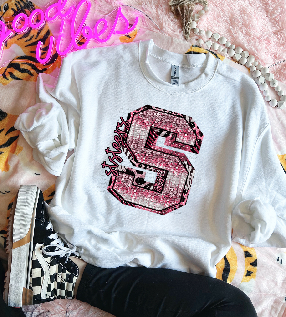 Wildpink Steers S Sequins 74913 DTF Transfer