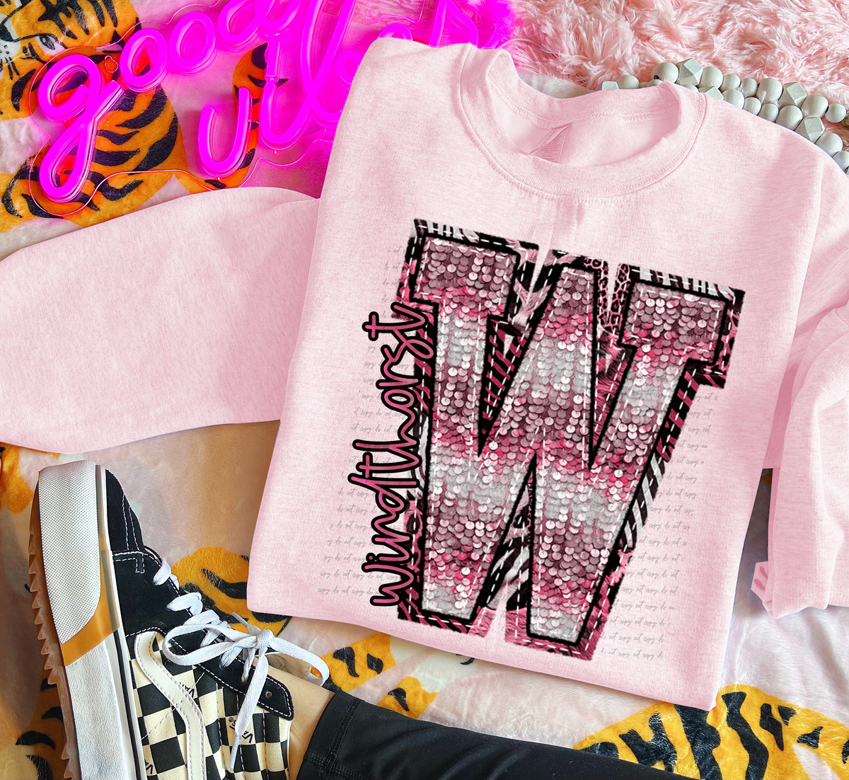 Wildpink Windthorst W Sequins 74922 DTF Transfer