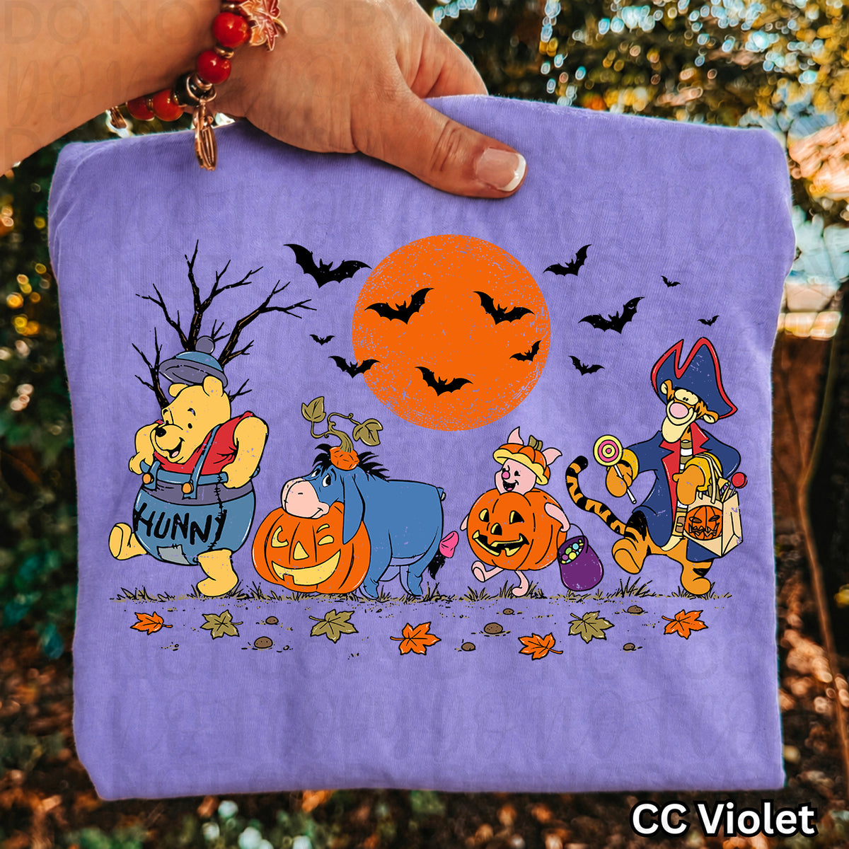 Halloween Winnie (UAC) DTF Transfer