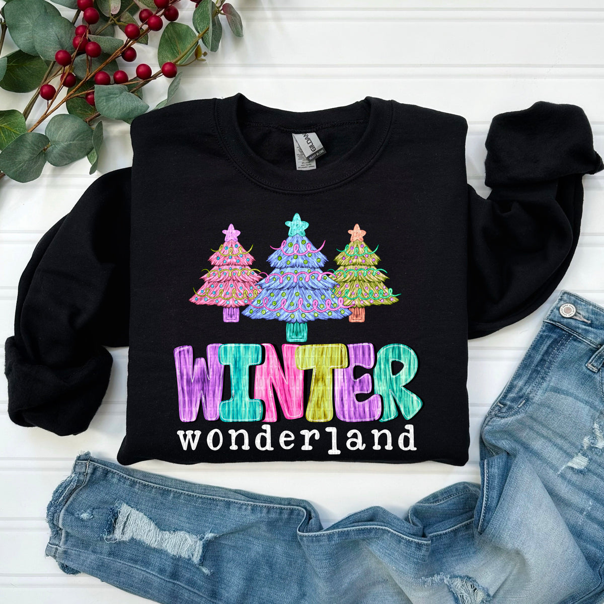 Winter Wonderland *WHITE*  (SDD) DTF Transfer