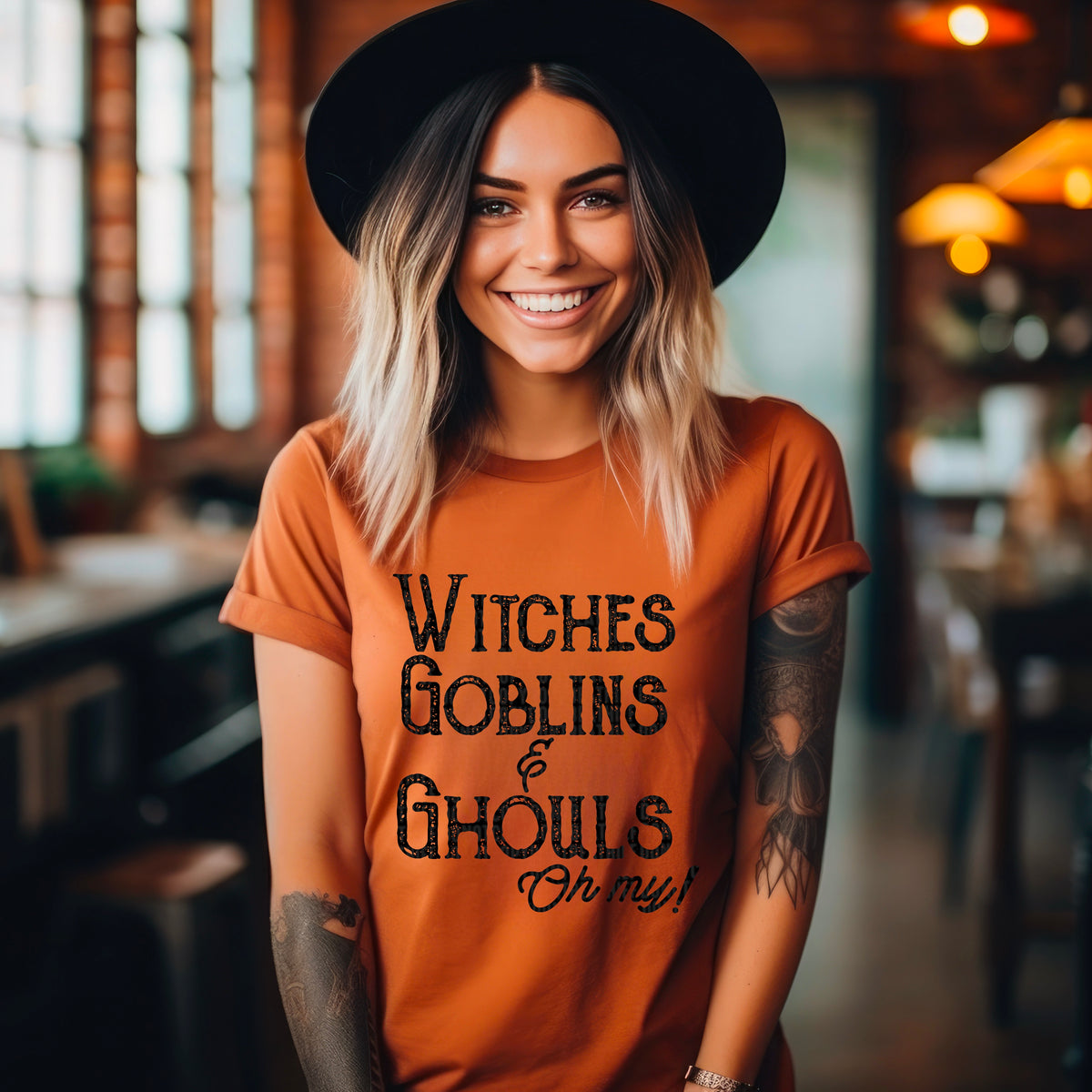 Witches, ghouls, and goblins 104270 DTF transfer