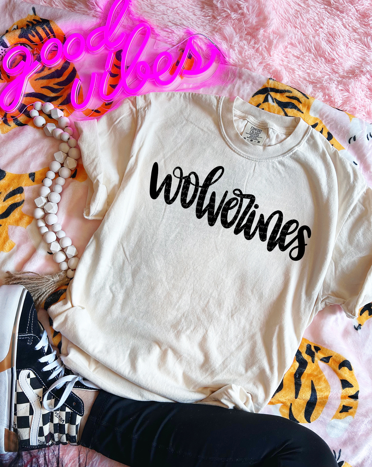Wolverines Hand Lettered 54182 DTF transfer