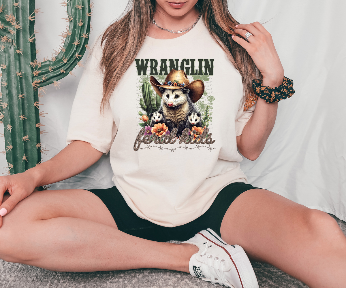 Wranglin Feral Kids 63165 DTF transfer