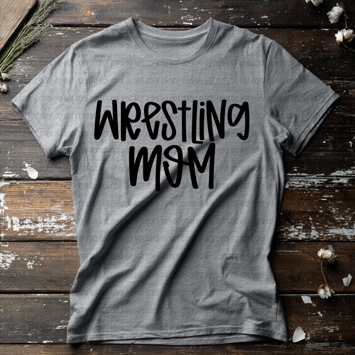 Wrestling mom BLACK marker (Revel) DTF Transfer