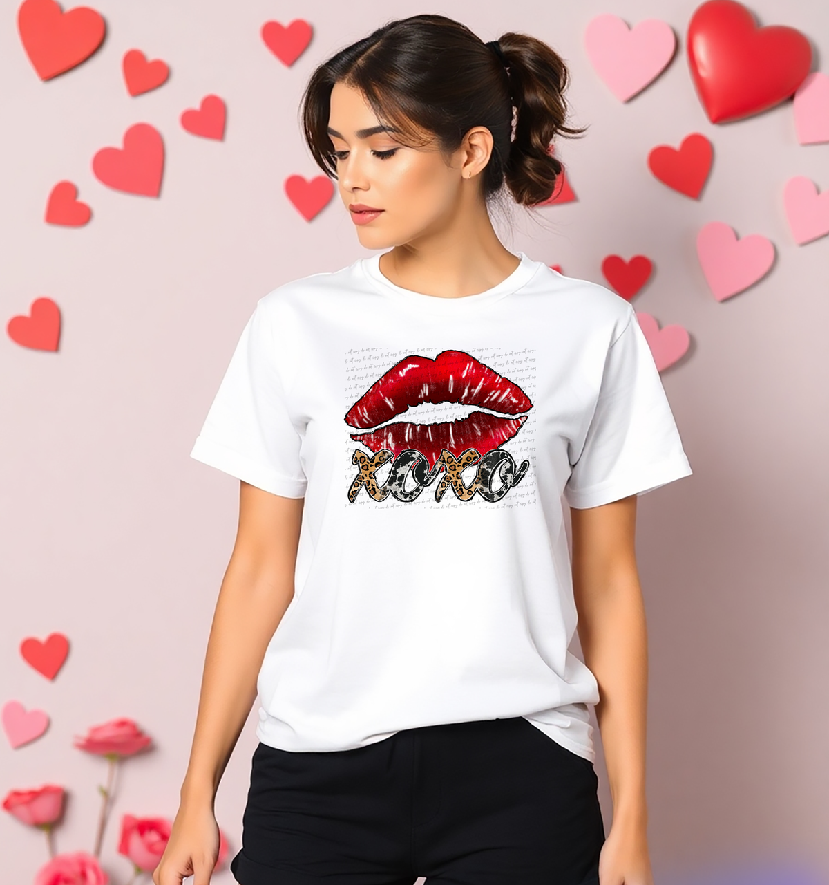 Xoxo Lips 71559 DTF Transfer