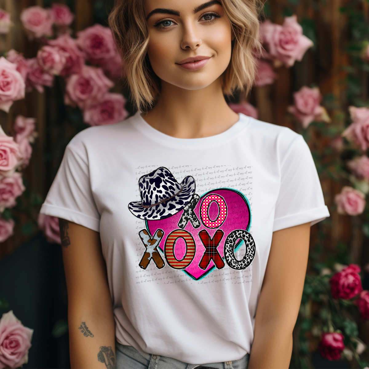 Xo Xo Cowboy 71647 DTF Transfer