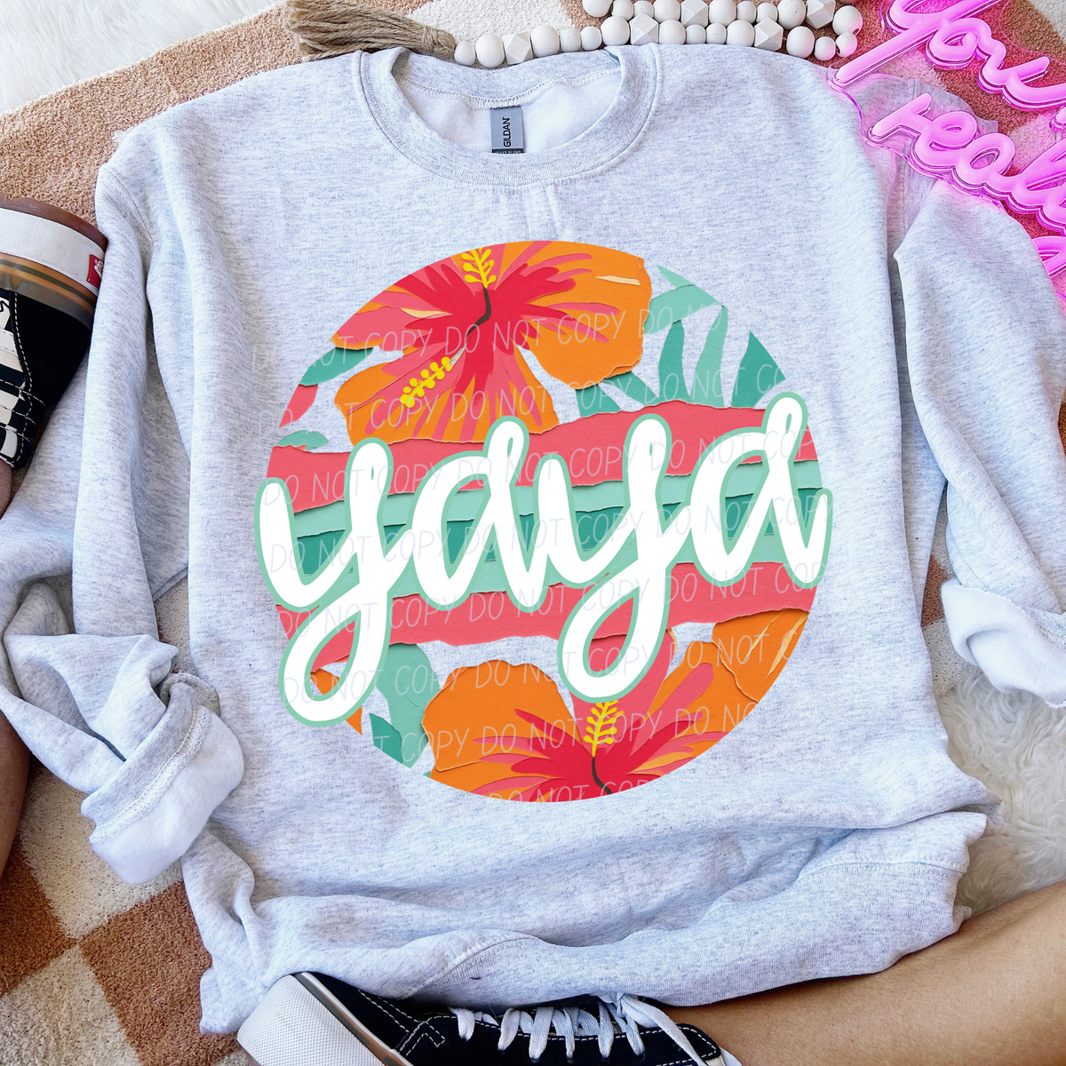 yaya tropical circle (city) DTF Transfer