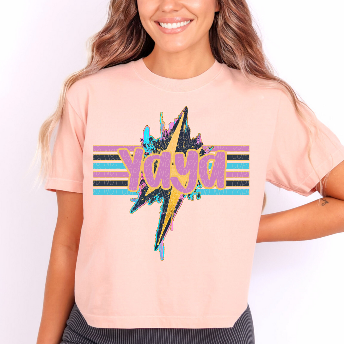 Geode Bolt Yaya (CITY) DTF transfer