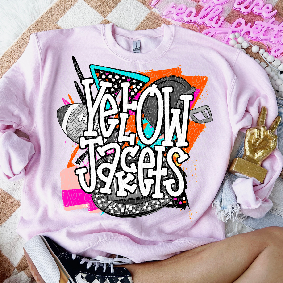 Bright Retro Football Mascots (City)