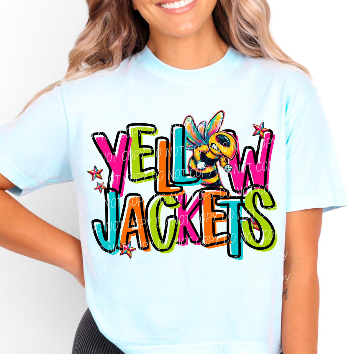 Yellowjackets Friday night neon (City) DTF Transfer