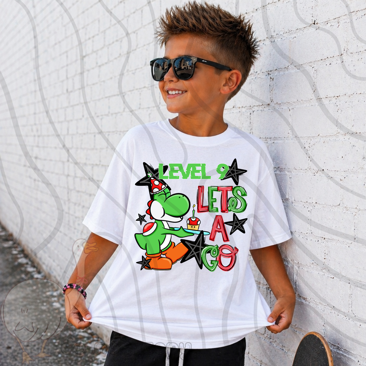 Level 9 let's go (DKD) DTF Transfer