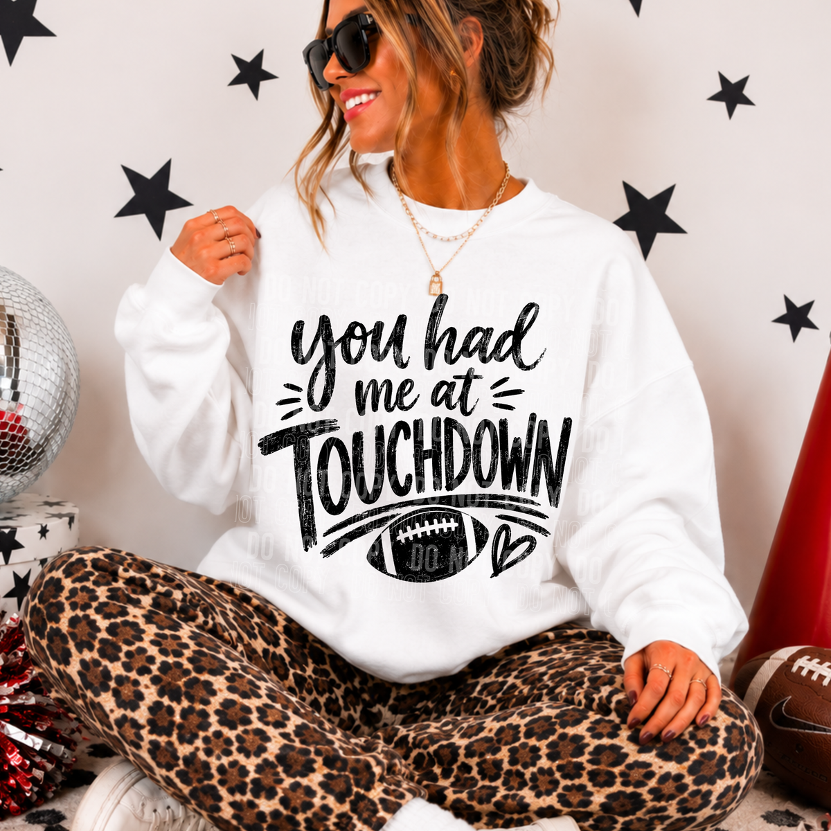You had me at touchdown (SBB) DTF Transfer