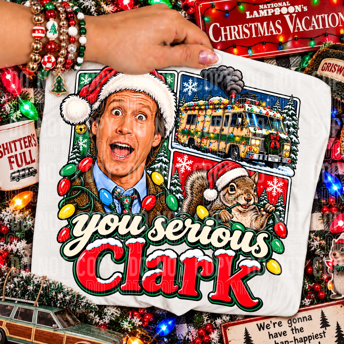 You serious clark (SBB) DTF Transfer