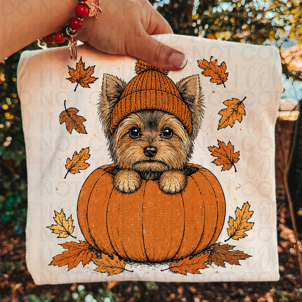 Pumpkin Yorkie UAC Tuesday Deal DTF