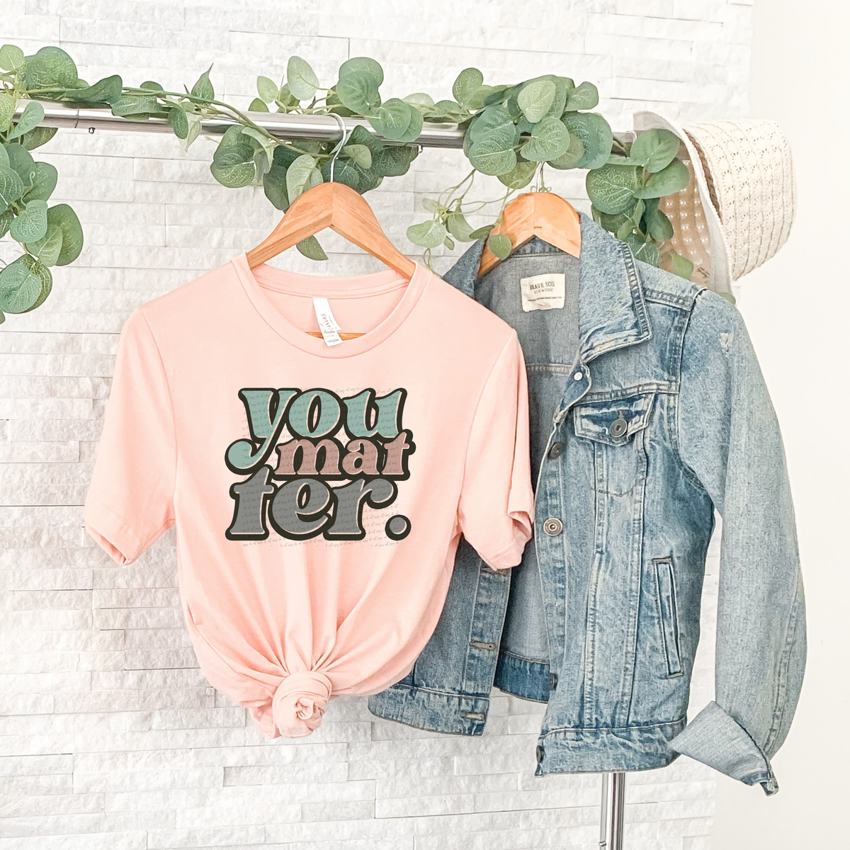 You Matter Typography 116031 DTF Transfer