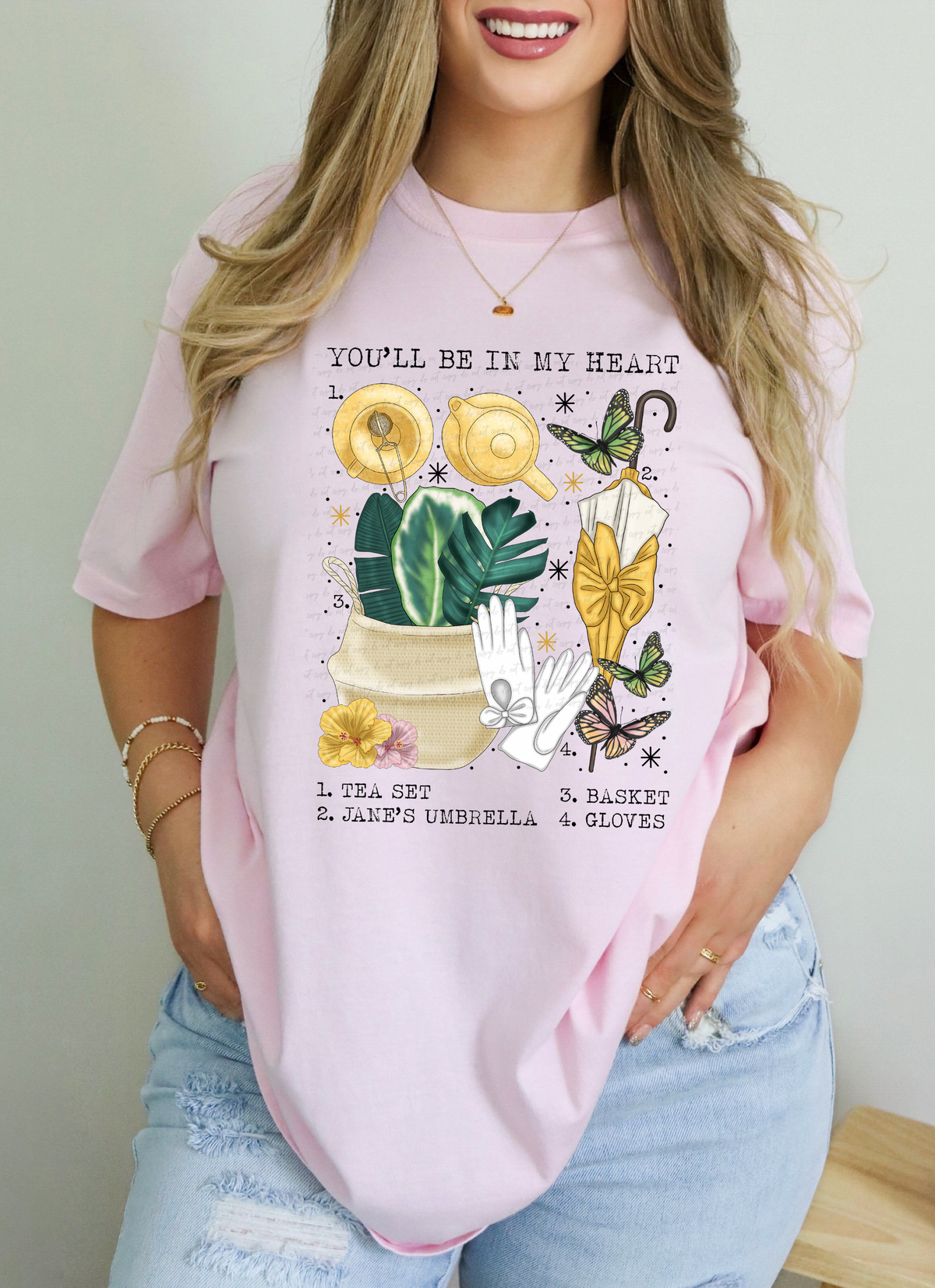 You'll Be In My Heart Chart 114946 DTF transfer