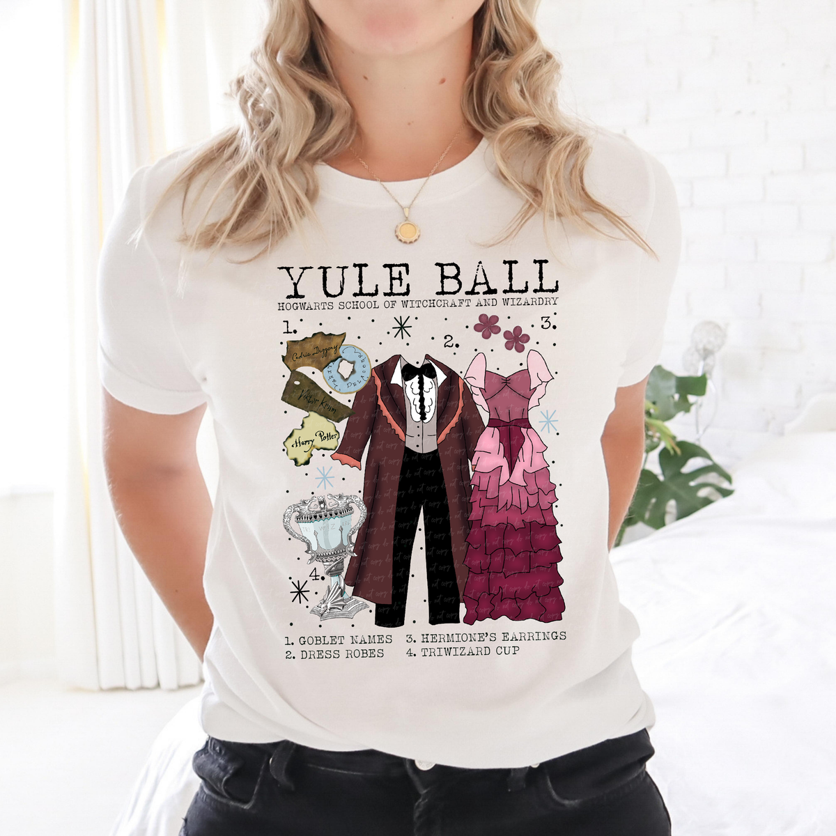 Yule Ball Chart 115239 DTF transfer
