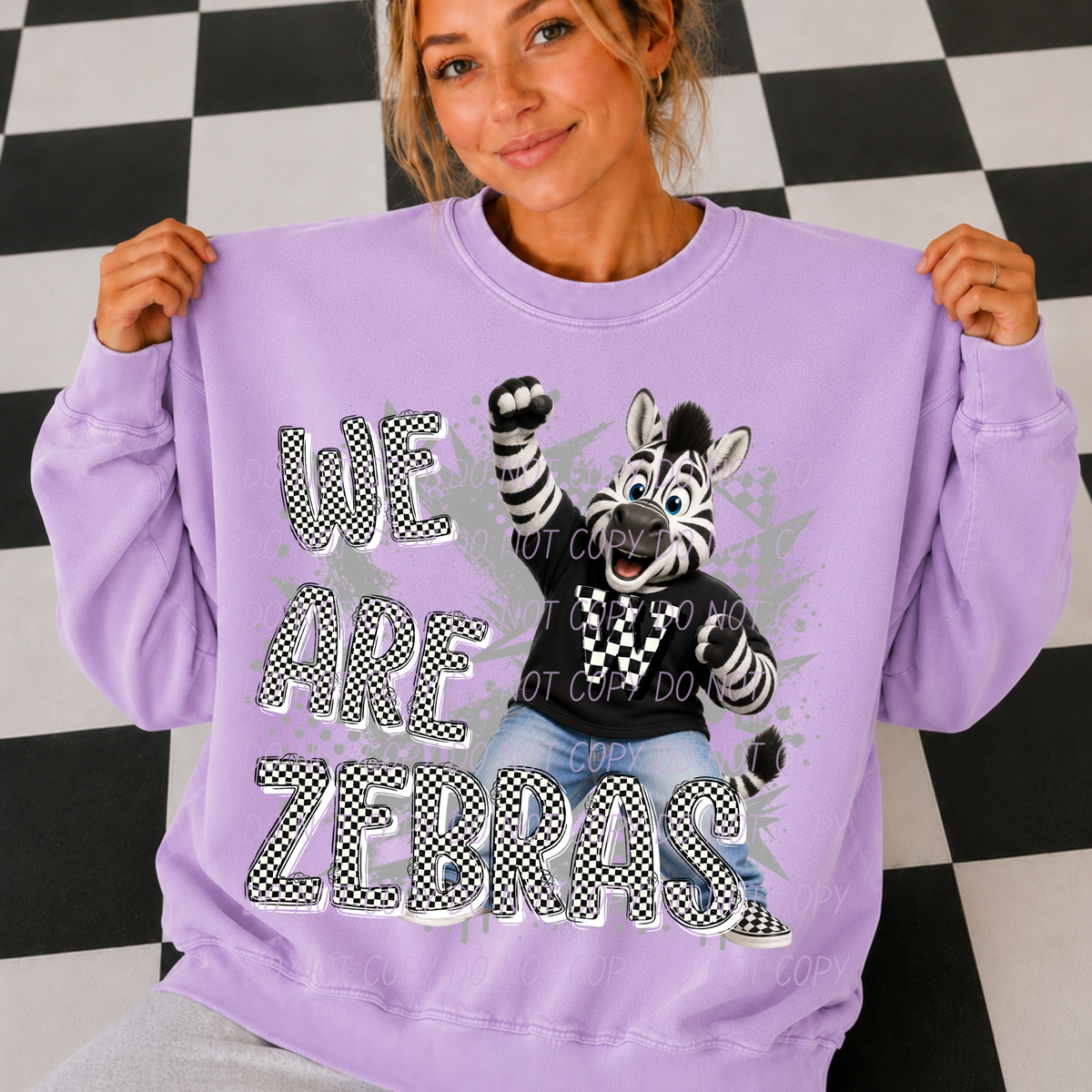 zebras campus crew (city) DTF transfer