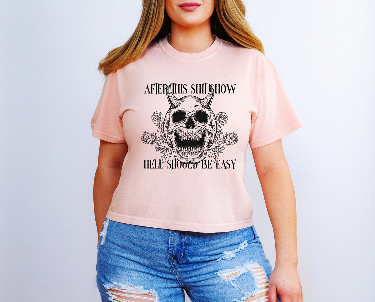 After This Shit Show Hell Should Be Easy 116518 DTF Transfer