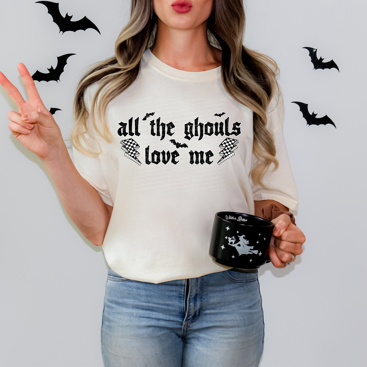 All The Ghouls Love Me 108721 DTF transfer