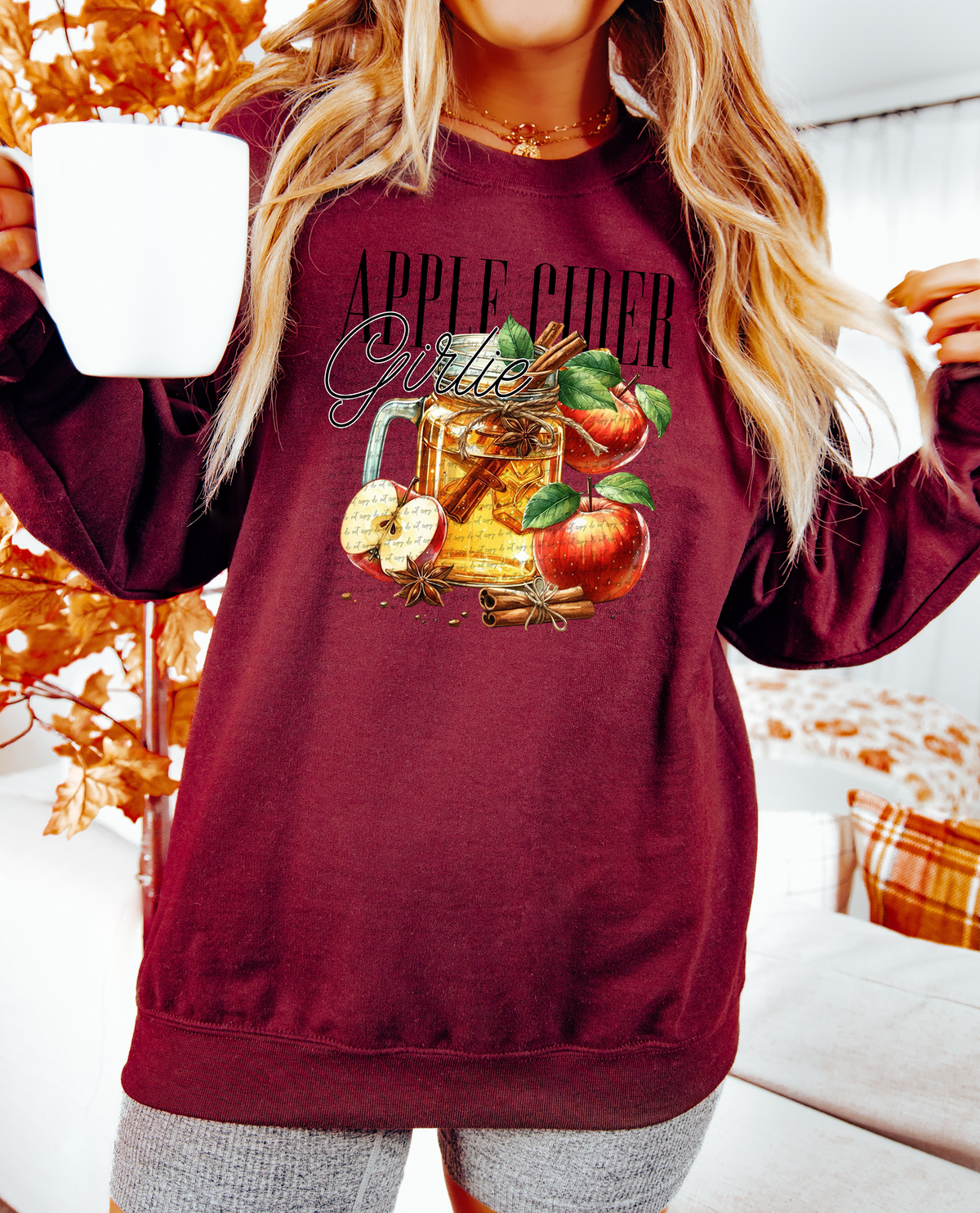 Apple Cider Girlie 42444 DTF transfer